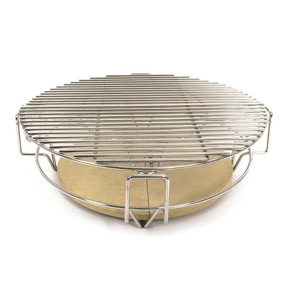 Kamado4u Készlet osztott sütőtér kialakításához D47 kamadohoz