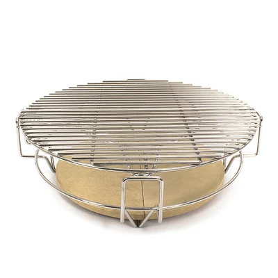 Kamado4u Készlet osztott sütőtér kialakításához D52 kamadohoz