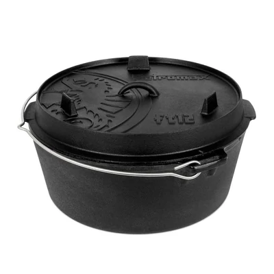 Petromax Dutch Oven ft12 lábak nélkül/lapos fenék