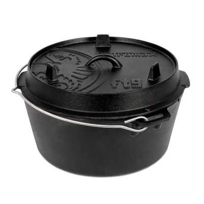 Petromax Dutch Oven ft9 lábak nélkül/lapos fenék