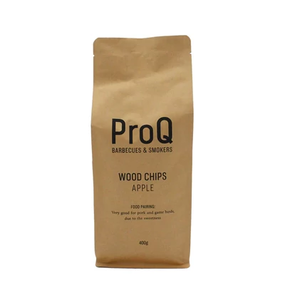 ProQ füstölő faforgács - alma - zacskó (400g)