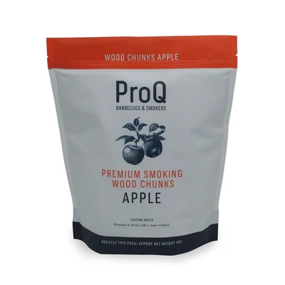 ProQ füstölő facsonk - alma - zsák (1kg)