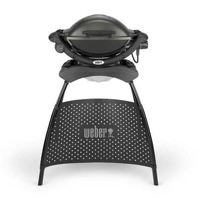 Weber Q 1400 sötétszürke állvánnyal