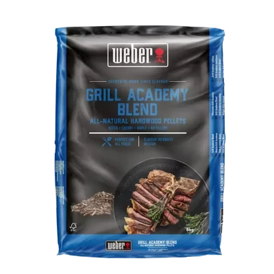 Weber természetes keményfa pellet Grill Academy keverék 8 kg