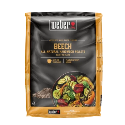 Weber természetes keményfa pellet bükk 8 kg