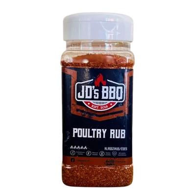 JD`s BBQ Hungary Poultry Rub 300g szóródobozban