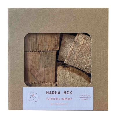 Wood2smoke Marha Mix füstölőfa 1,2 kg