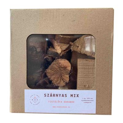 Wood2smoke Szárnyas Mix füstölőfa 1,2 kg
