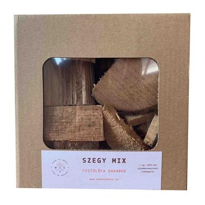 Wood2smoke Szegy Mix füstölőfa 1,2 kg