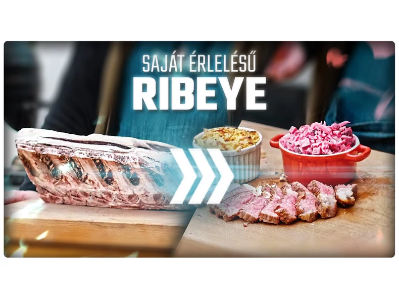Találd ki, melyik a kedvenc állatom! Igen, ez a 60 napig szárazon érlelt Ribeye steak!
