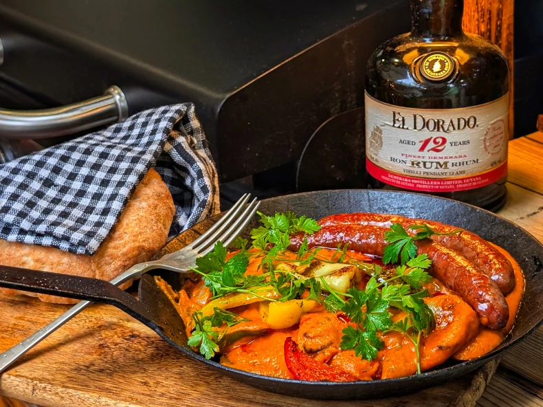 Lecsó grill kolbásszal