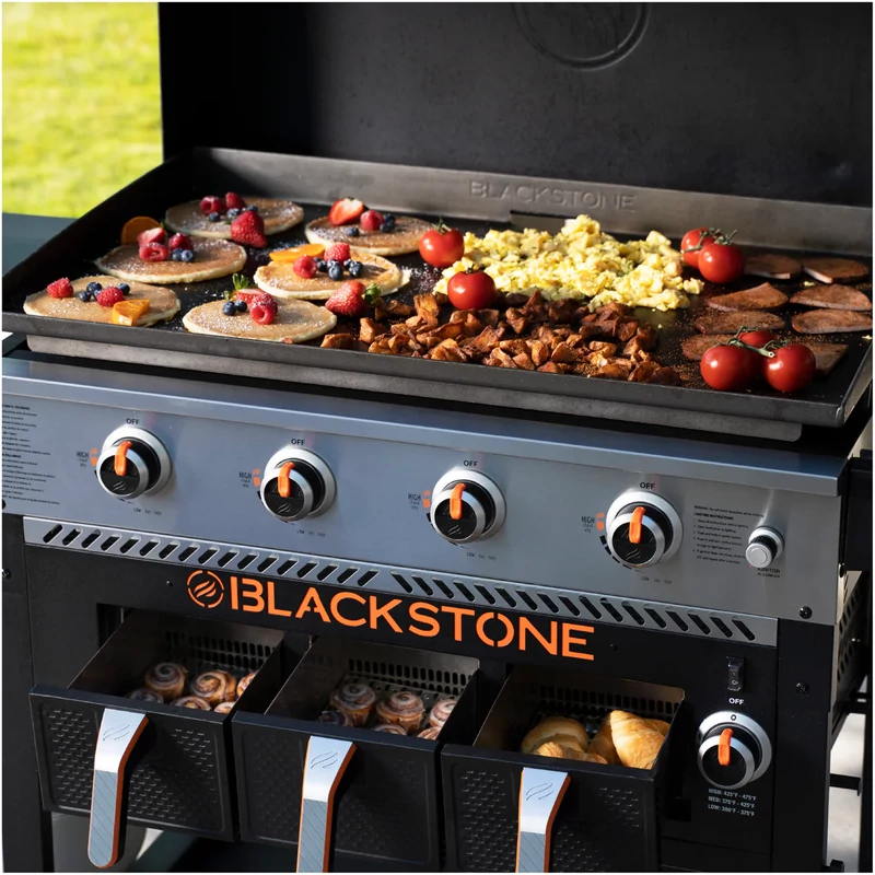 Blackstone 36&quot;-os gázgrill / Air Fryer-rel