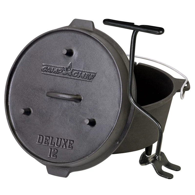 Camp Chef öntöttvas edény 30cm / 8.8L