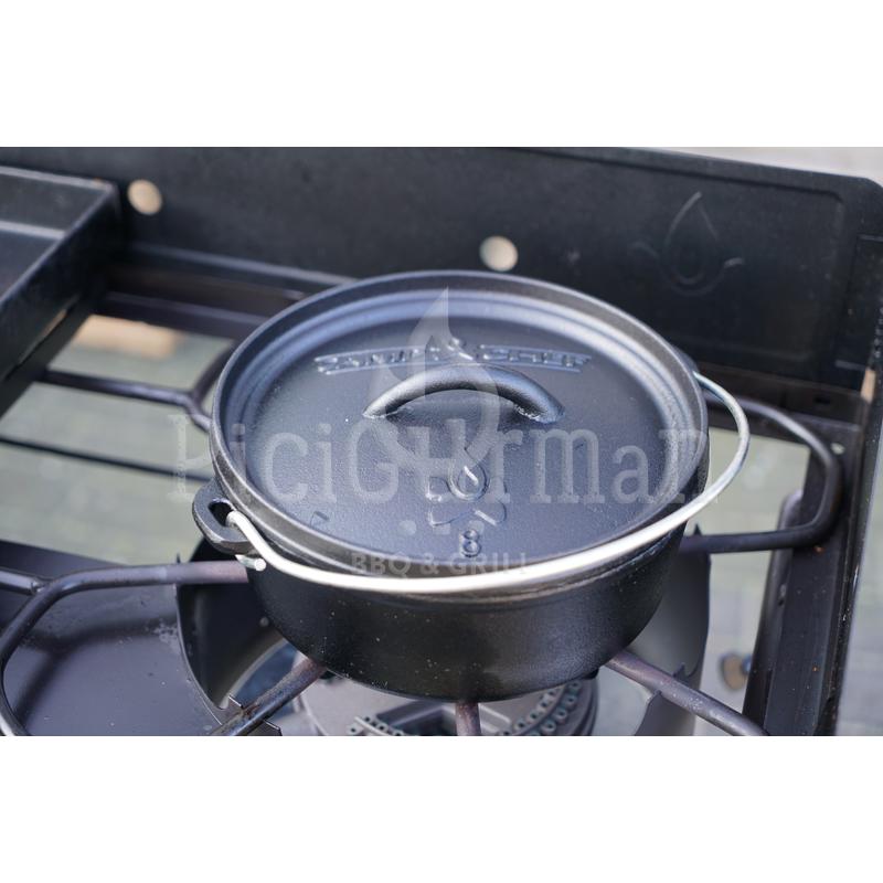 Camp Chef Classic öntöttvas edény 20cm / 1.9L