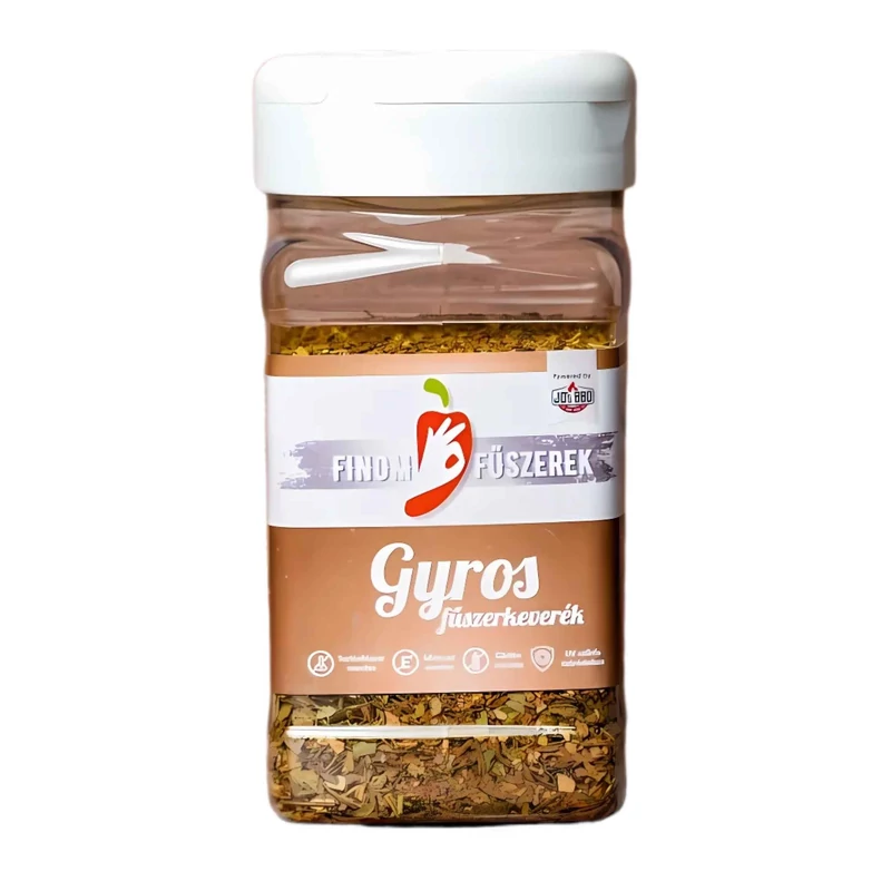 JD`s BBQ Hungary Gyros fűszerkeverék 200g szóródobozban