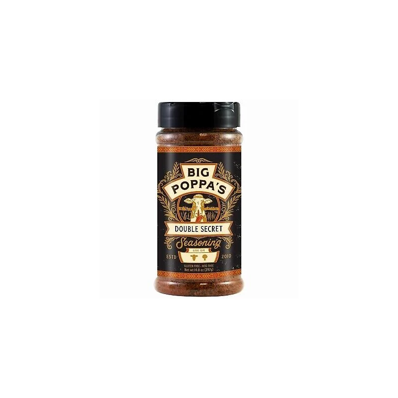 Big Poppa Smokers Double Secret steak Rub 397g