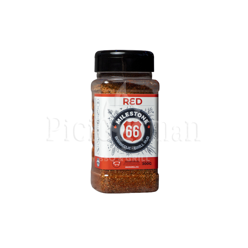 Milestone66 BBQ-Grill Rub Red 300g