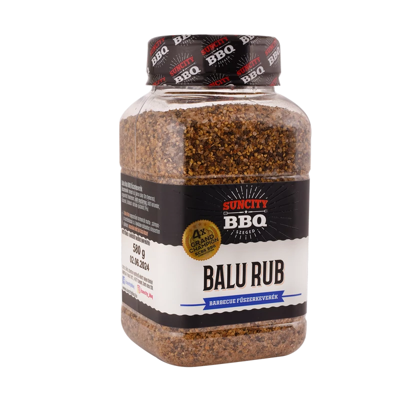 SunCity BBQ Balu Rub 580 g szóródobozban
