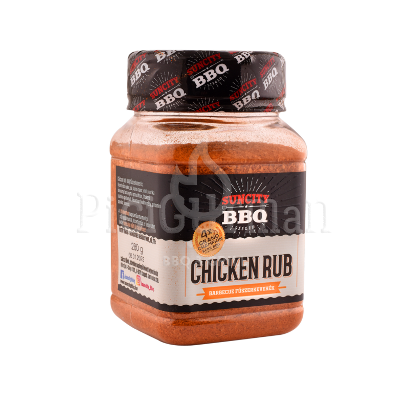 SunCity BBQ Chicken Rub 280 g szóródobozban