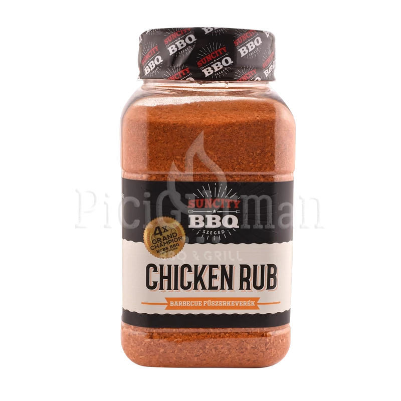 SunCity BBQ Chicken Rub 580 g szóródobozban