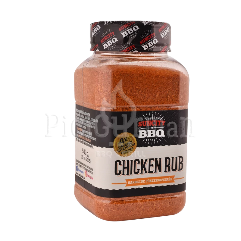 SunCity BBQ Chicken Rub 580 g szóródobozban