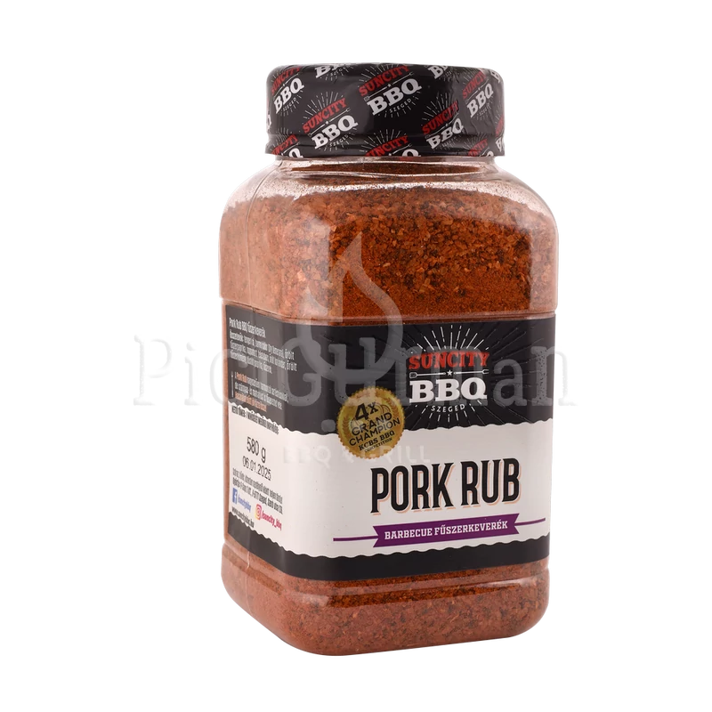 SunCity BBQ Pork Rub 580 g szóródobozban
