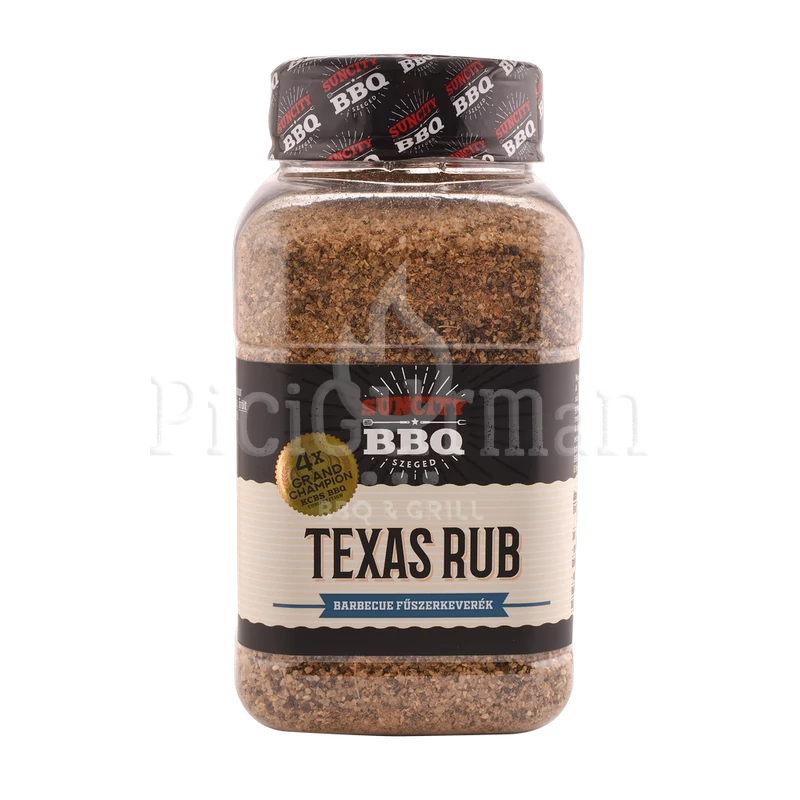 SunCity BBQ Texas Rub 580 g szóródobozban