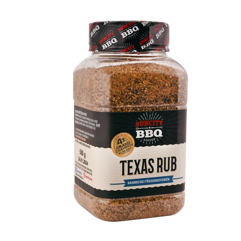 SunCity BBQ Texas Rub 580 g szóródobozban