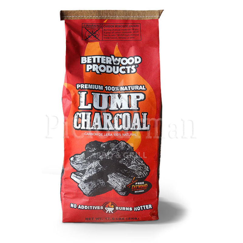 Betterwood Lump Charcoal 8kg/17,6