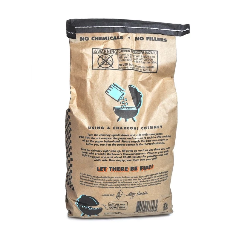 Franklin BBQ Charcoal Briquets 5,4 kg