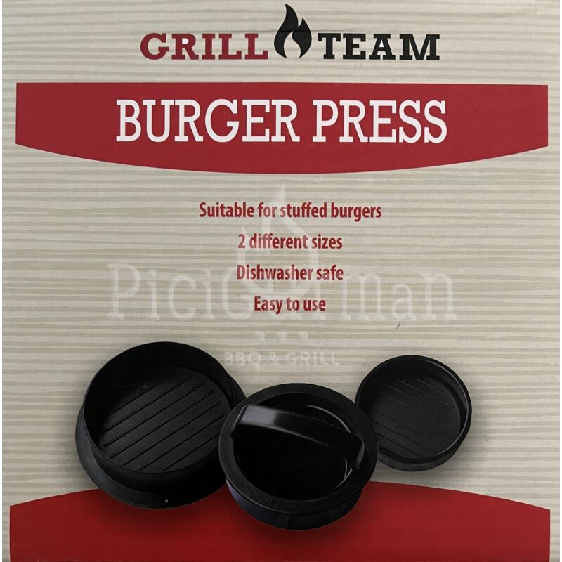 GrillTeam hamburgerhús nyomó