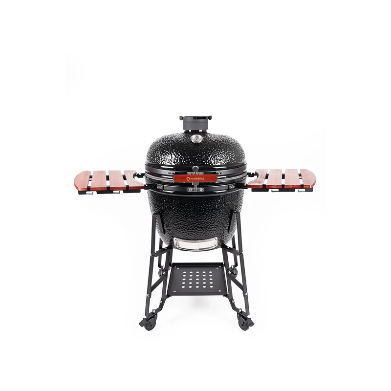 Kamado4u EVO Greater kerámia grill fekete állványos