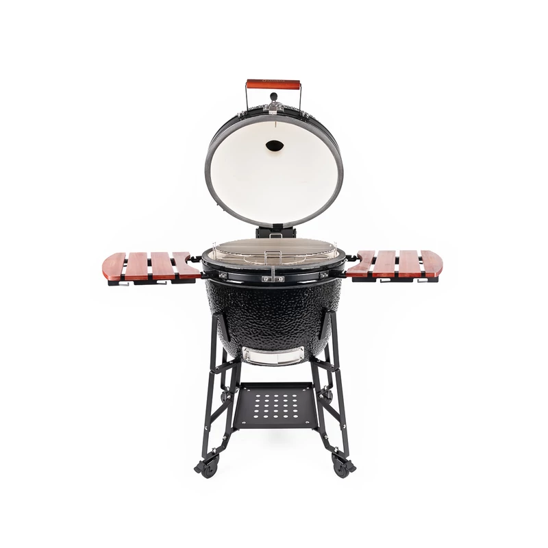 Kamado4u EVO Greater kerámia grill fekete állványos