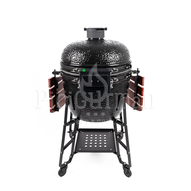 Kamado4u EVO Greater kerámia grill fekete állványos