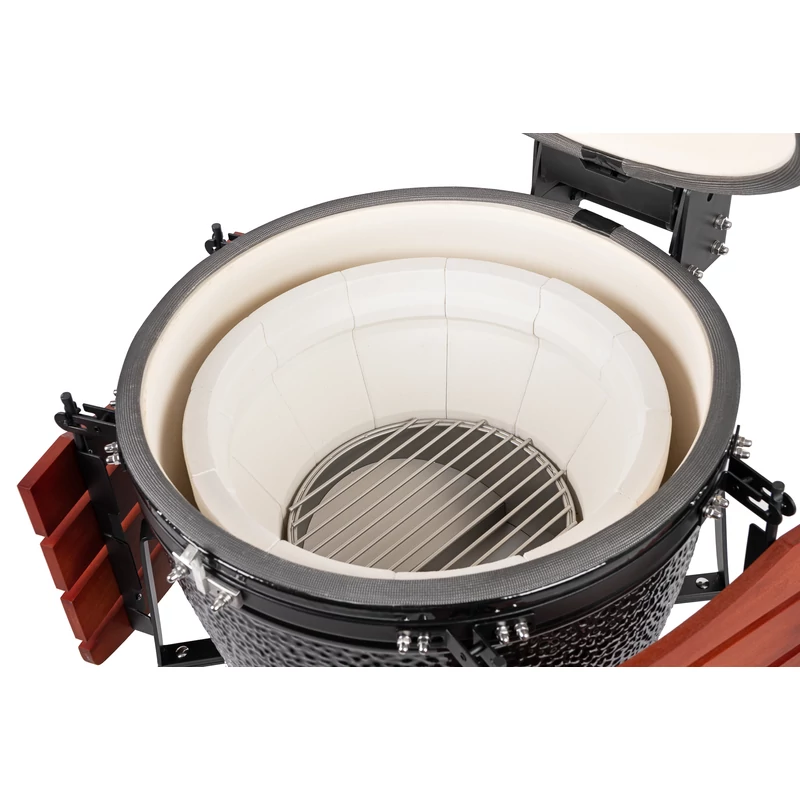 Kamado4u EVO Greater kerámia grill fekete állványos