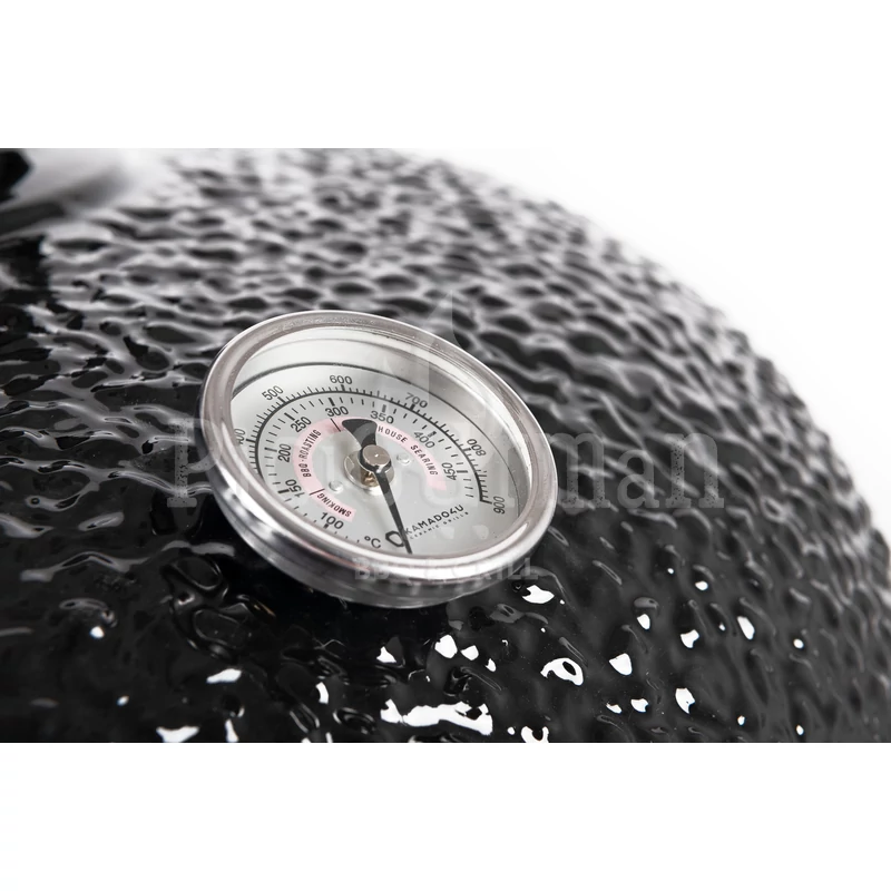 Kamado4u EVO Greater kerámia grill fekete pultba építhető