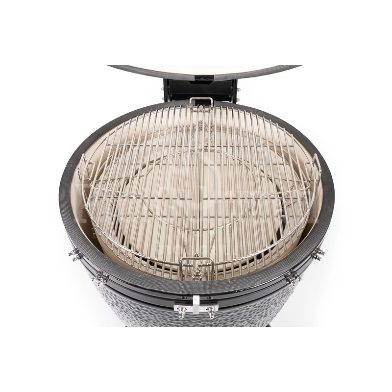 Kamado4u EVO Greater kerámia grill fekete pultba építhető