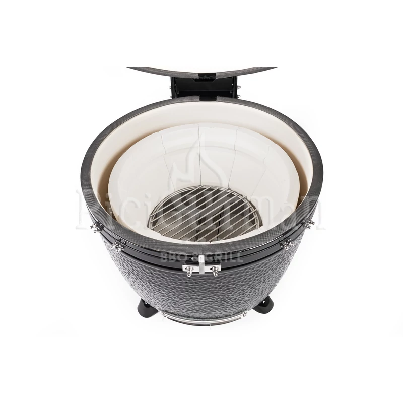 Kamado4u EVO Greater kerámia grill fekete pultba építhető