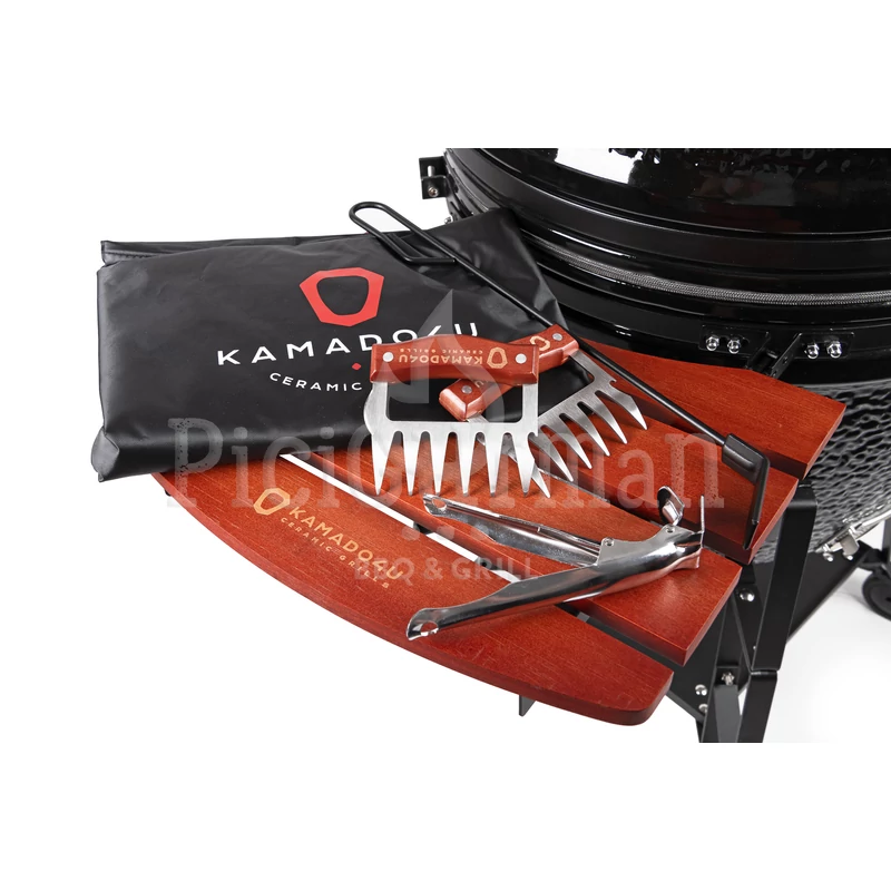 Kamado4u EVO Greater Plus kerámia grill fekete