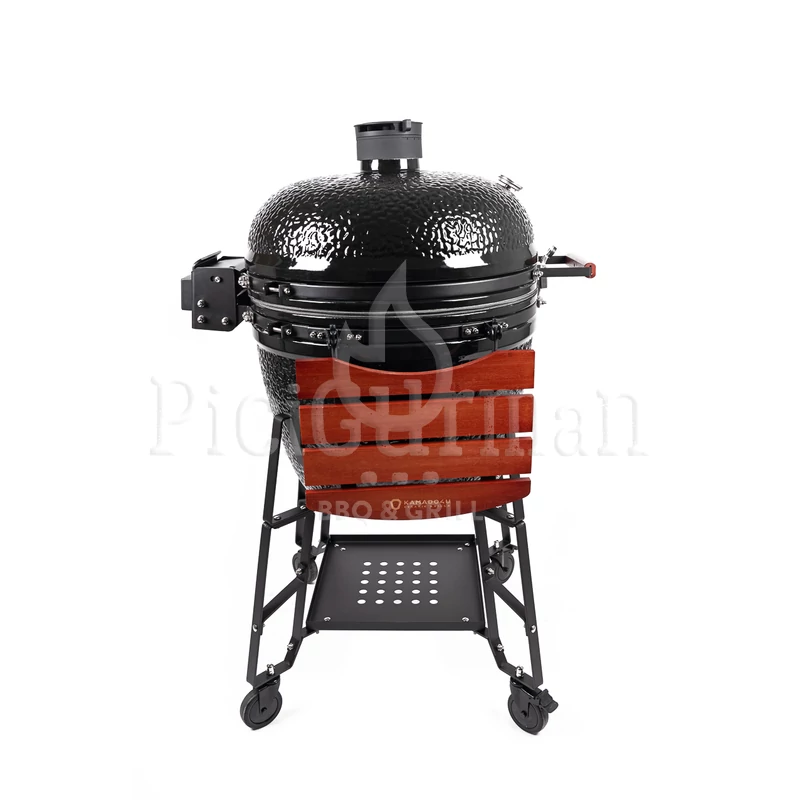 Kamado4u EVO Greater Plus kerámia grill fekete