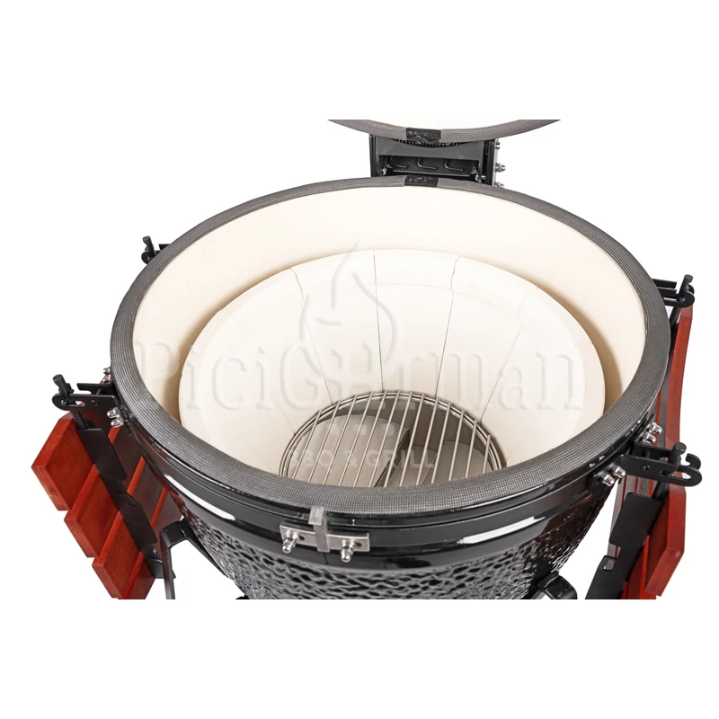 Kamado4u EVO Greater Plus kerámia grill fekete