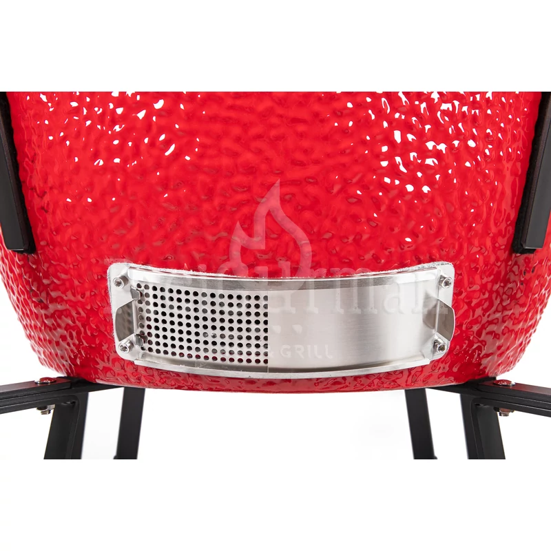 Kamado4u EVO Greater kerámia grill piros állványos