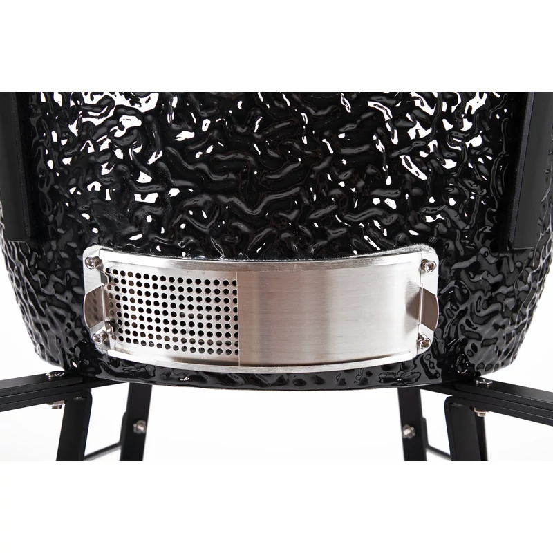 Kamado4u EVO Meater kerámia grill fekete állványos