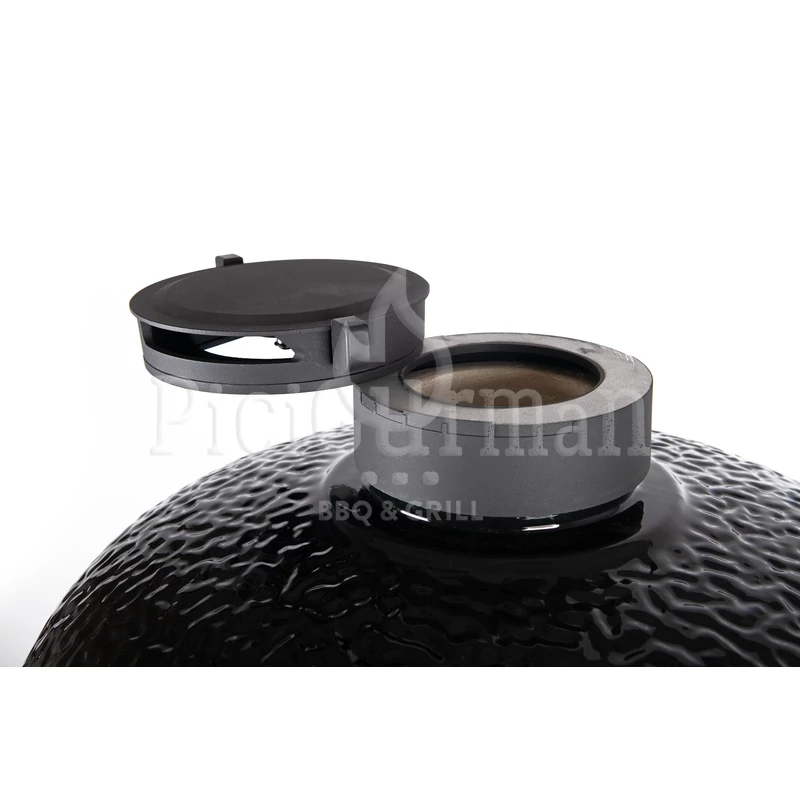 Kamado4u EVO Meater kerámia grill fekete állványos