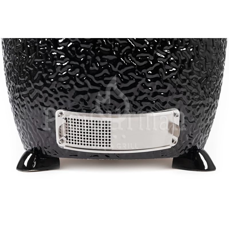 Kamado4u EVO Meater kerámia grill fekete pultba építhető