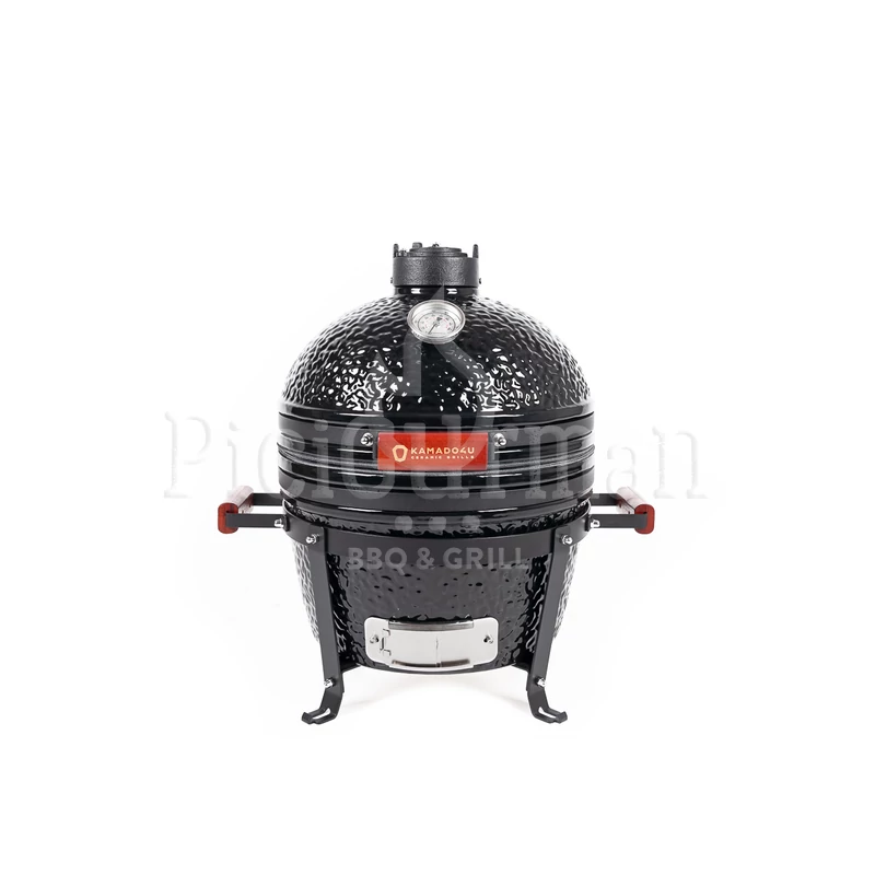 Kamado4u EVO Traveller D34 kerámia grill fekete asztali