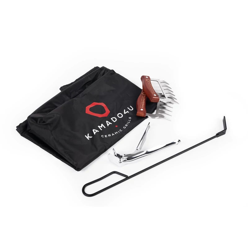 Kamado4u EVO Traveller D34 kerámia grill fekete asztali