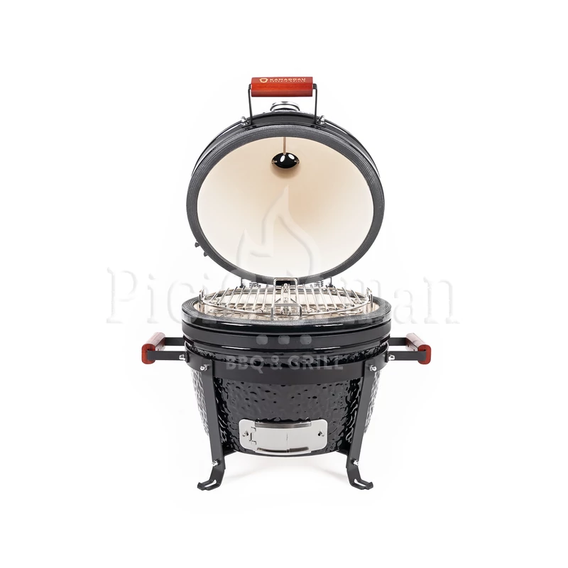Kamado4u EVO Traveller D34 kerámia grill fekete asztali