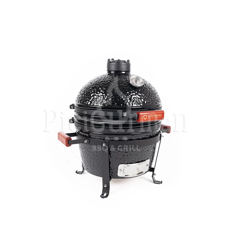 Kamado4u EVO Traveller D34 kerámia grill fekete asztali