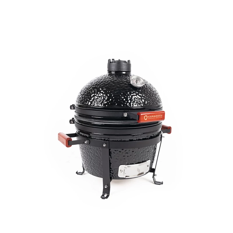 Kamado4u EVO Traveller D34 kerámia grill fekete asztali